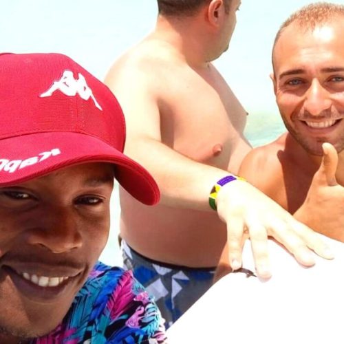 Fabio Zanzibar Tour con turisti - zanzibar-tour.it