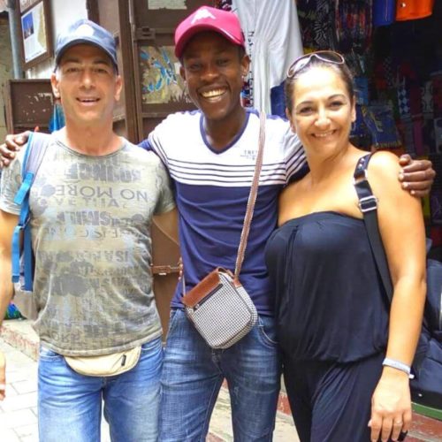 Fabio Zanzibar Tour con turisti - zanzibar-tour.it